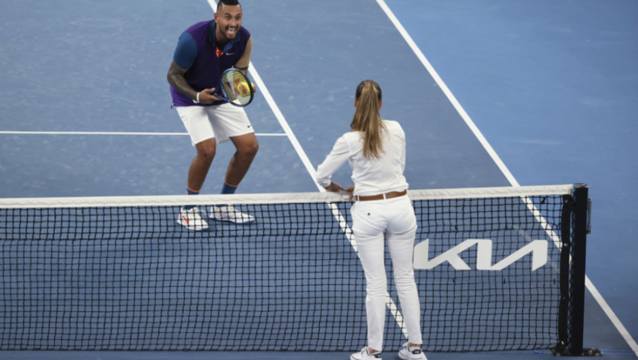 Nik Kirjos i Marijana Veljković