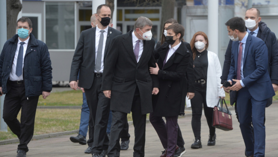 Andrej Babiš Ana Brnabić