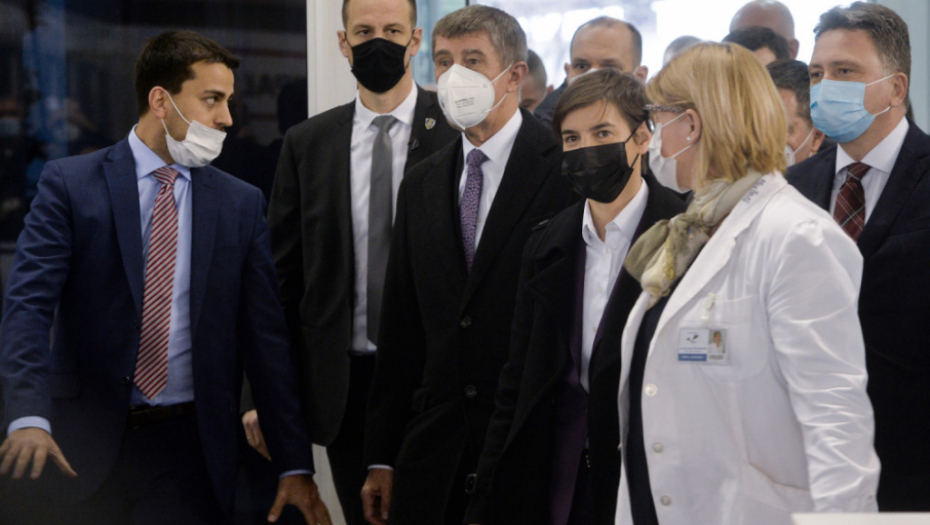 Andrej Babiš Ana Brnabić