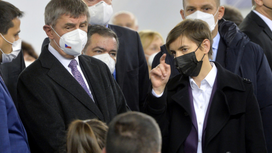 Andrej Babiš Ana Brnabić