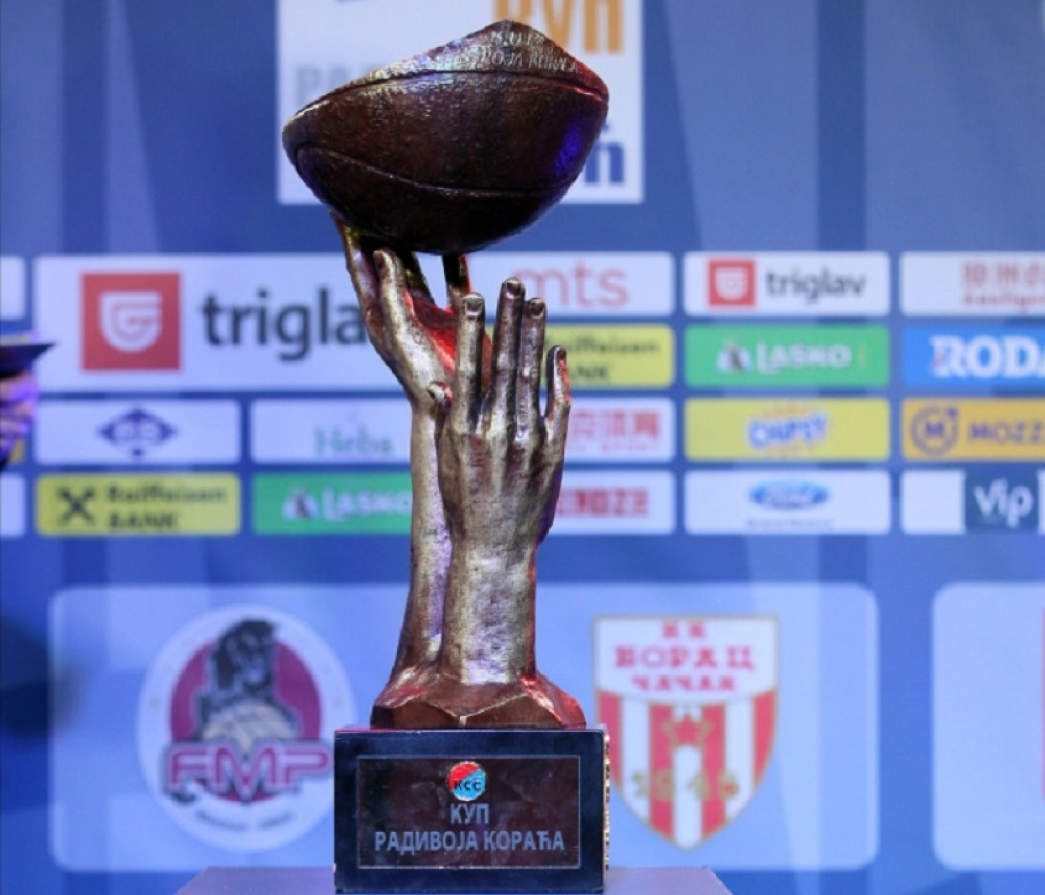 trofej pehar Kup Radivoja Koraća