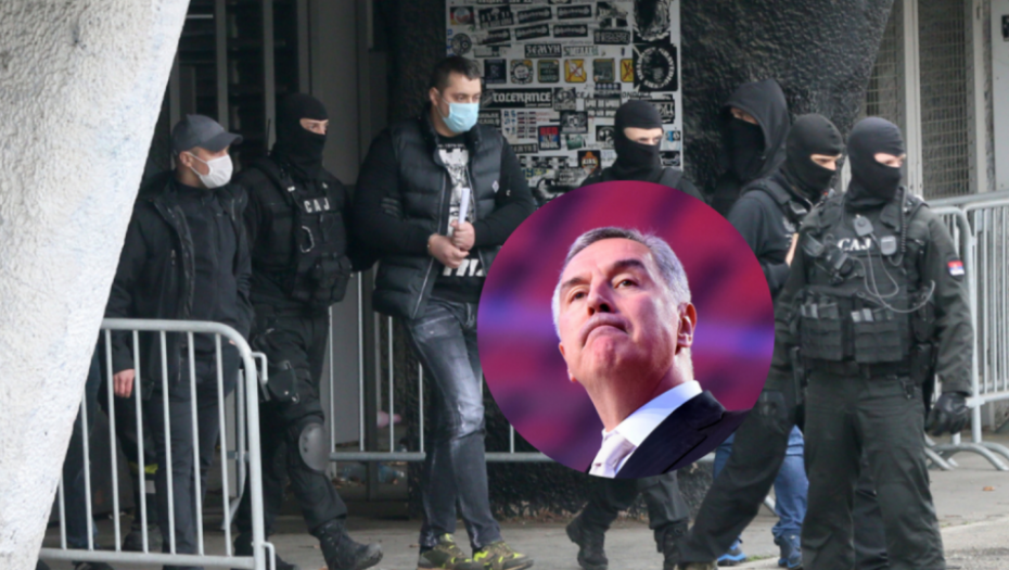 Veljko Belivuk, Milo Đukanović