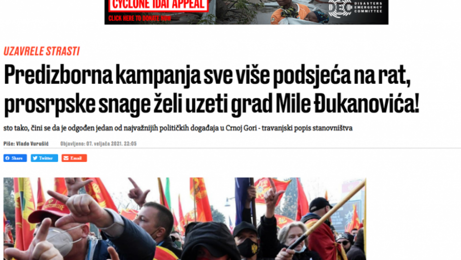 Naslovi u hrvatskim medijima 