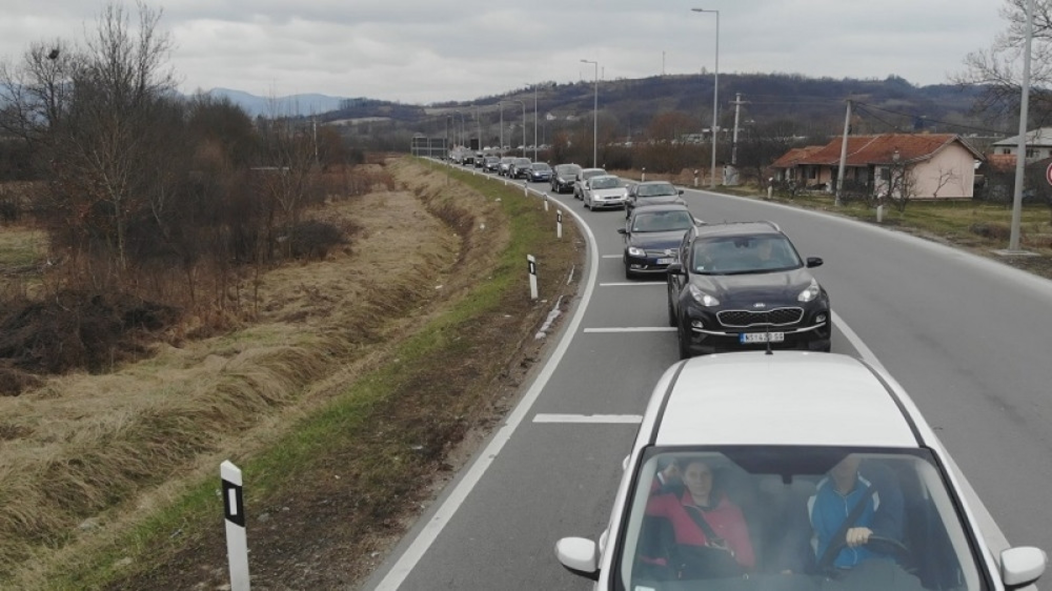 Zbog praznika gužva na autoputu