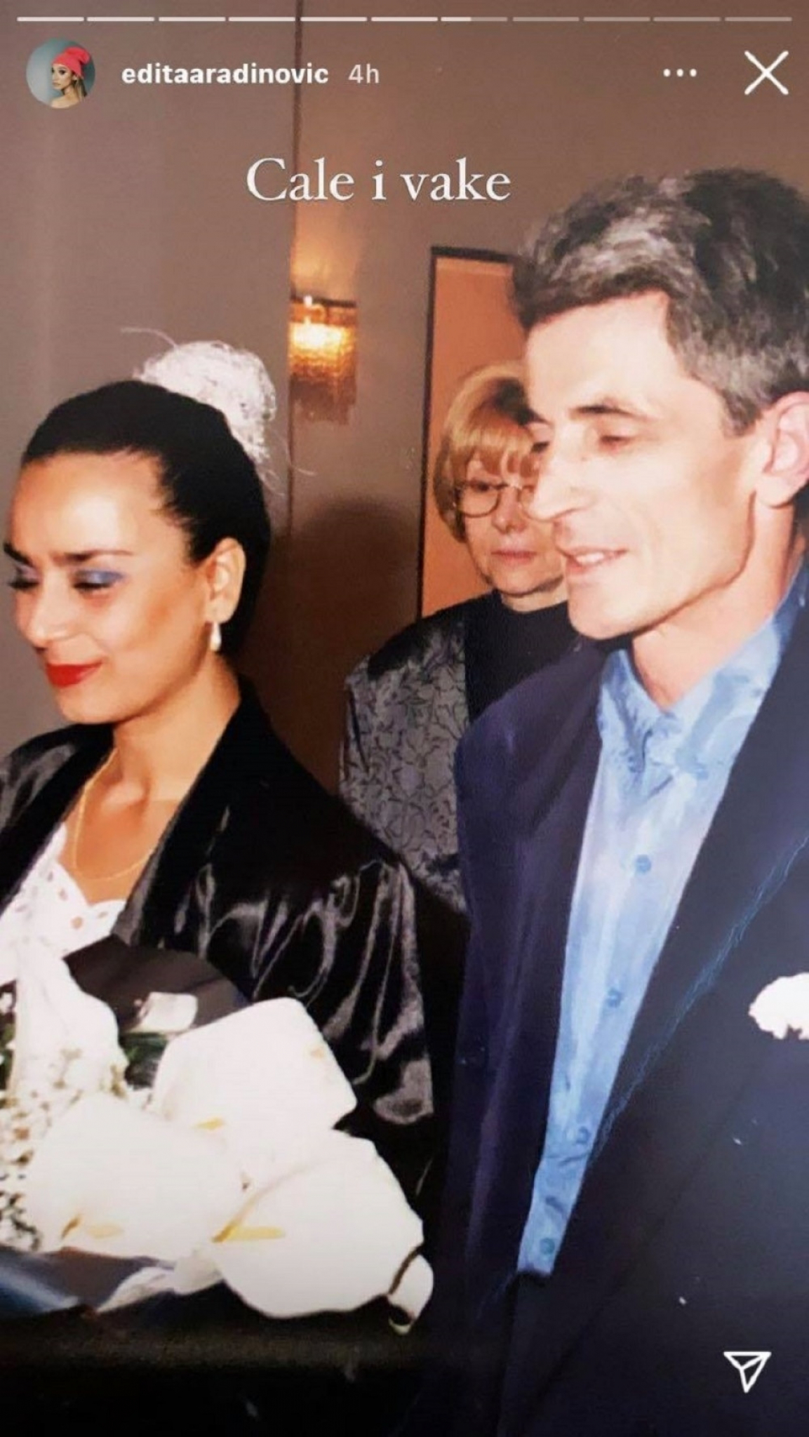 Edita Aradinović - roditelji