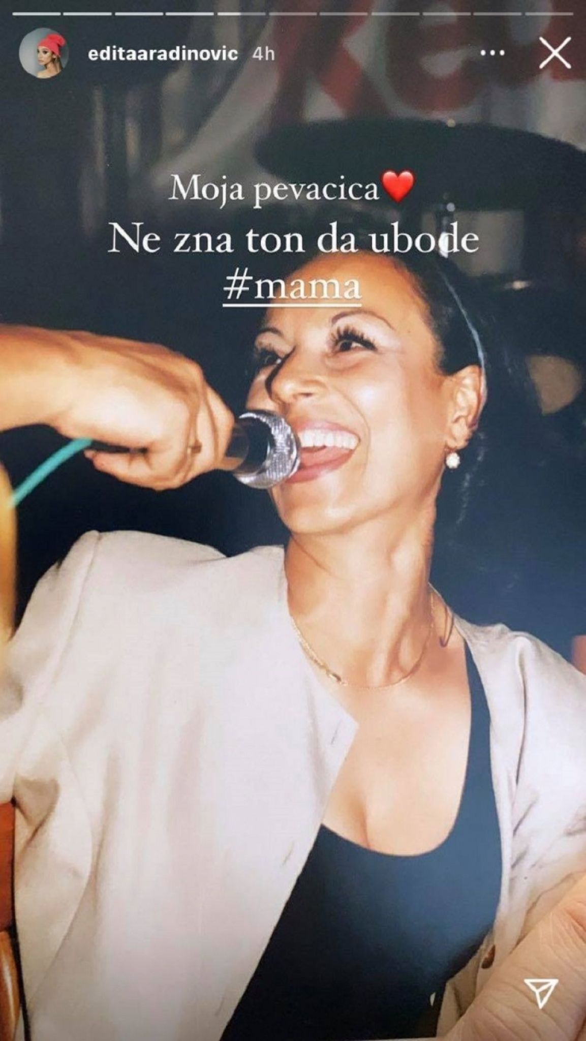 Edita Aradinović - roditelji