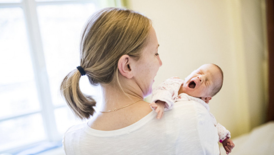 Majka i beba, porodilja