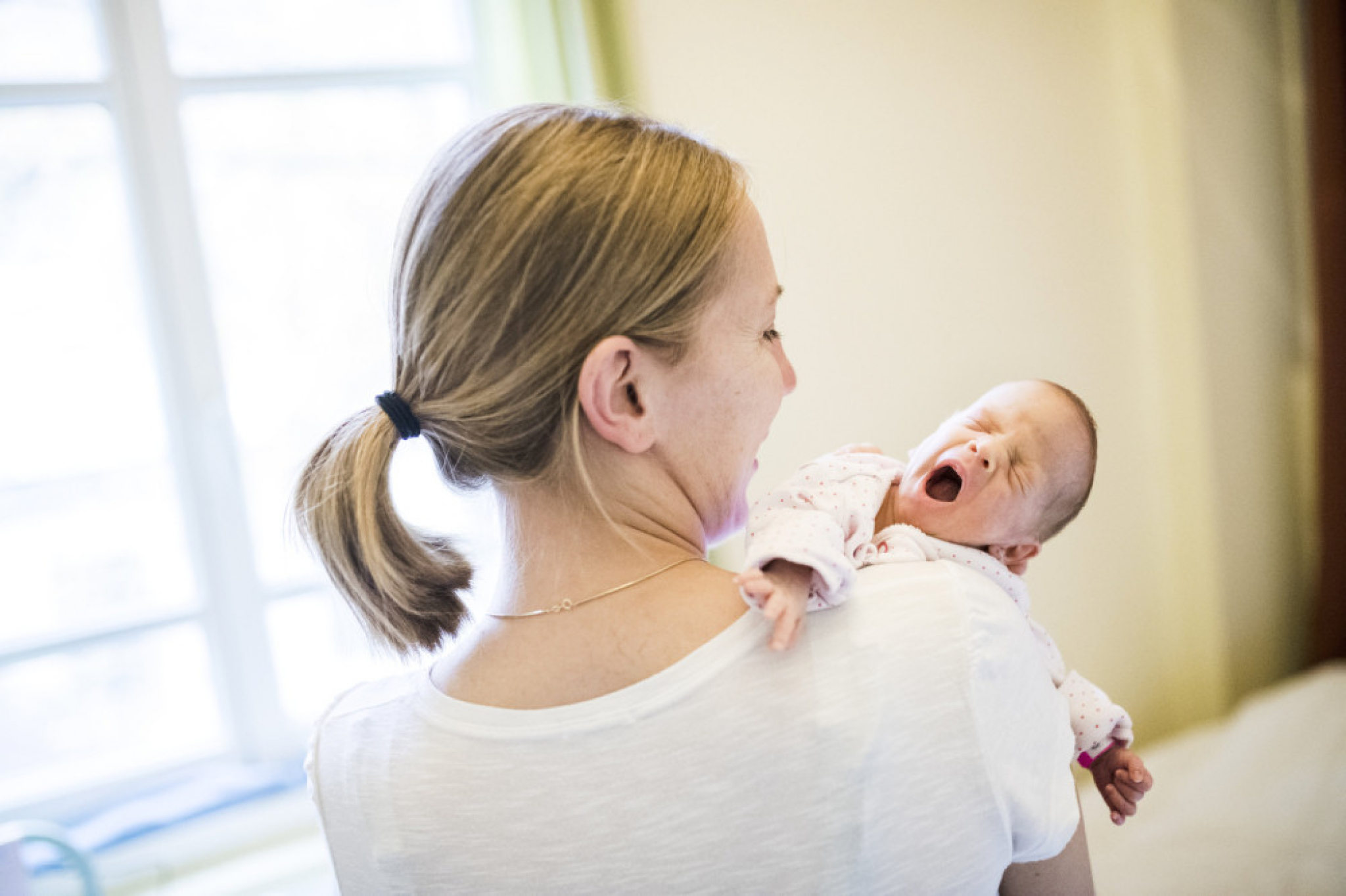 Majka i beba, porodilja