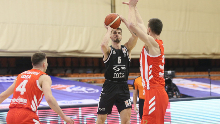 polufinale KRK Crvena zvezda - Partizan 79:78