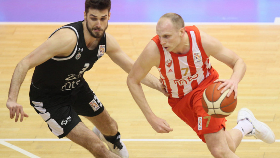 polufinale KRK Crvena zvezda - Partizan 79:78