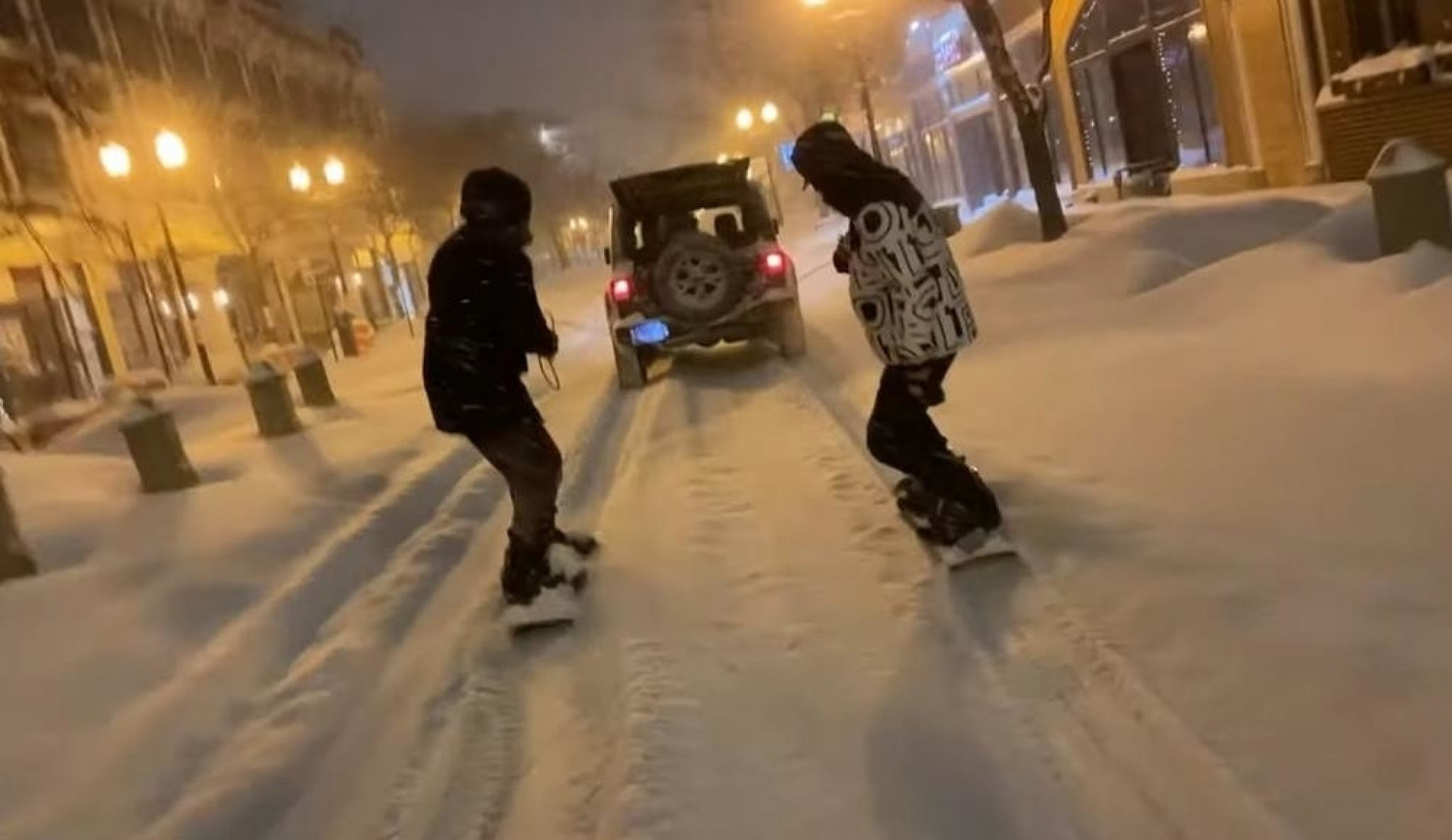 Srbi vozili snoubord u Čikagu