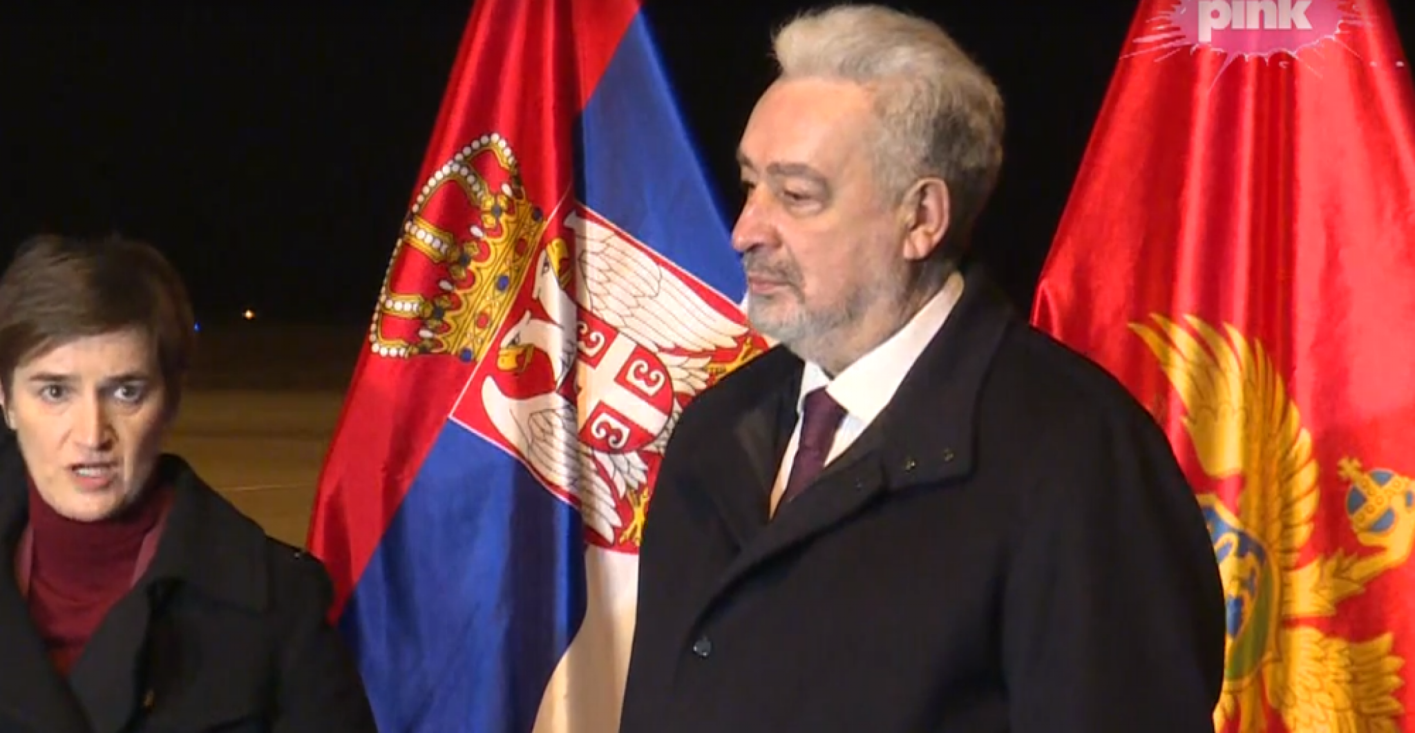 Ana Brnabić i Zravko Krivokapić