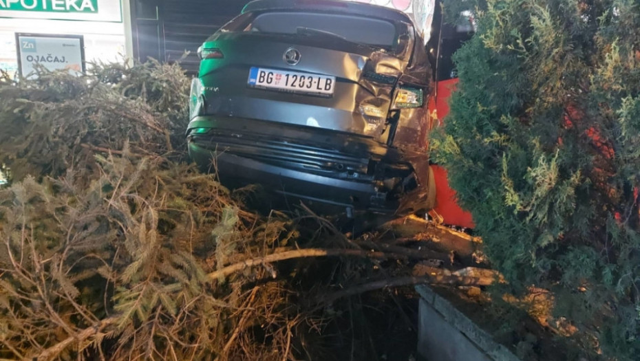 udes u Bulevaru kralja Aleksandra