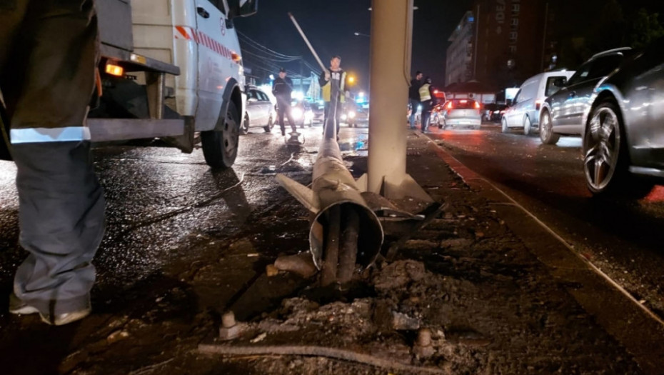 udes u Bulevaru kralja Aleksandra