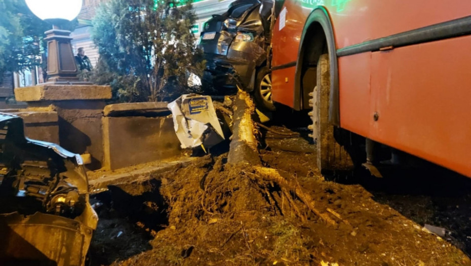 udes u Bulevaru kralja Aleksandra