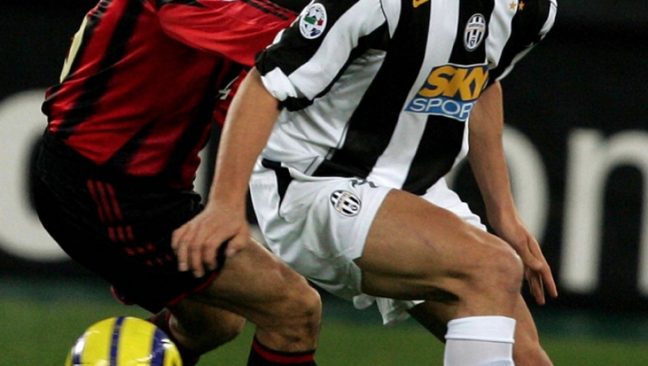 Alesandro Kostakurta (Milan) i Zlatan Ibrahimović (Juventus)