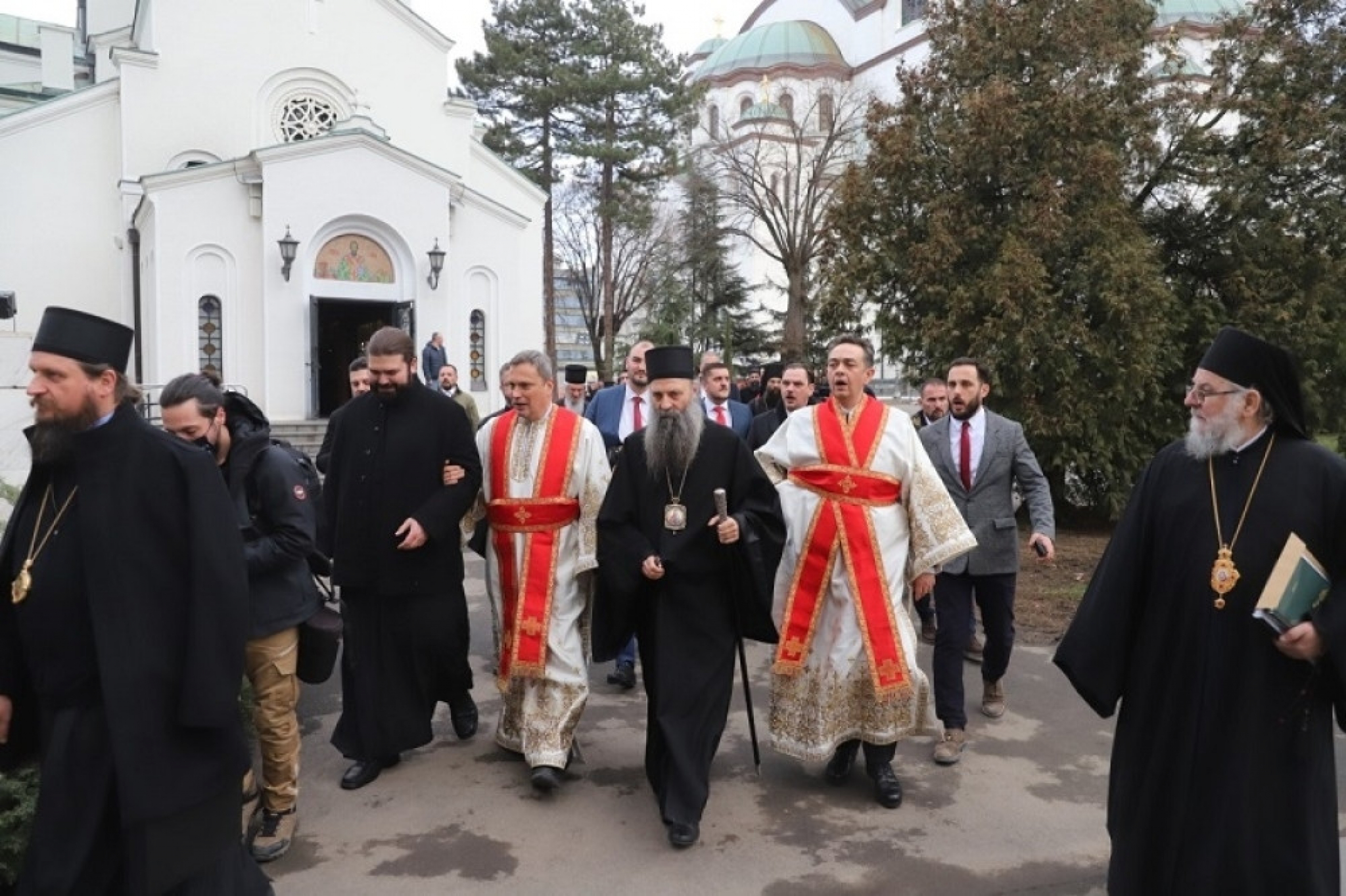 partijarh porfirije hram svetog save spc