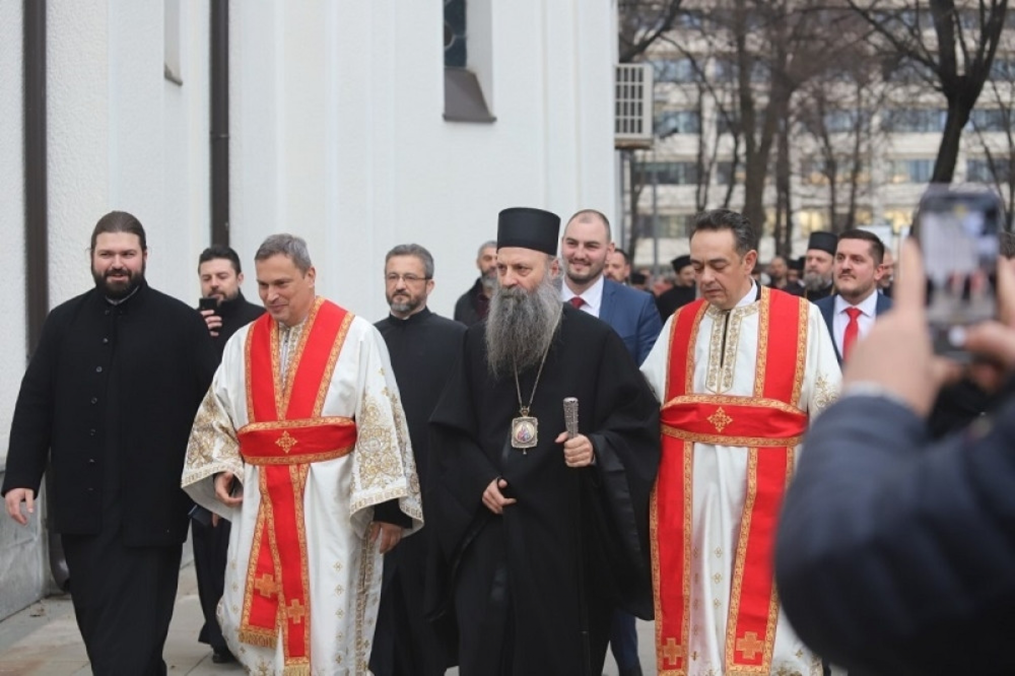 partijarh porfirije hram svetog save spc