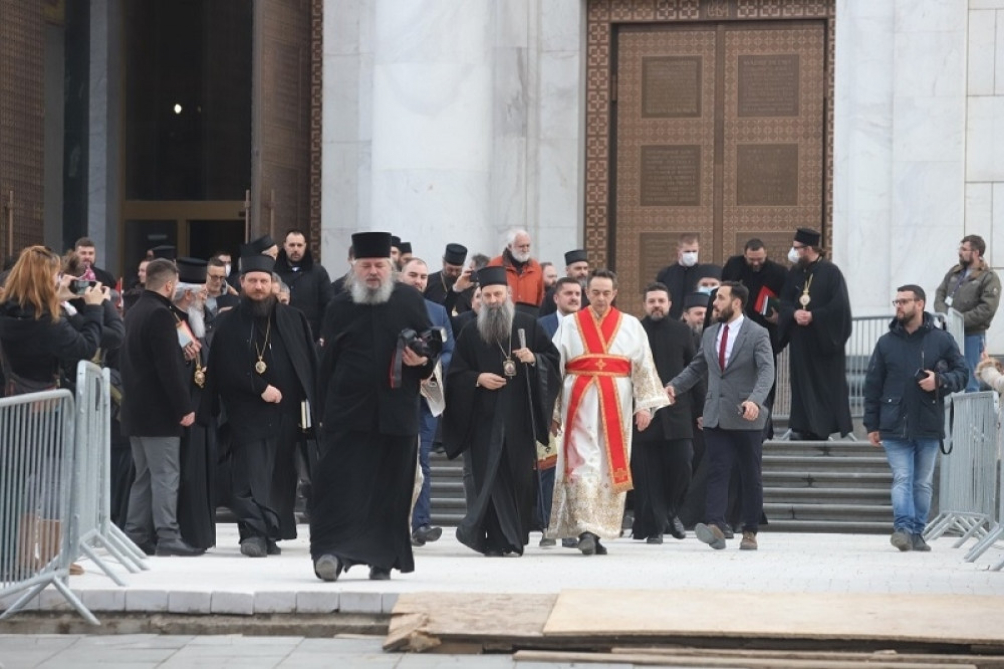 partijarh porfirije hram svetog save spc