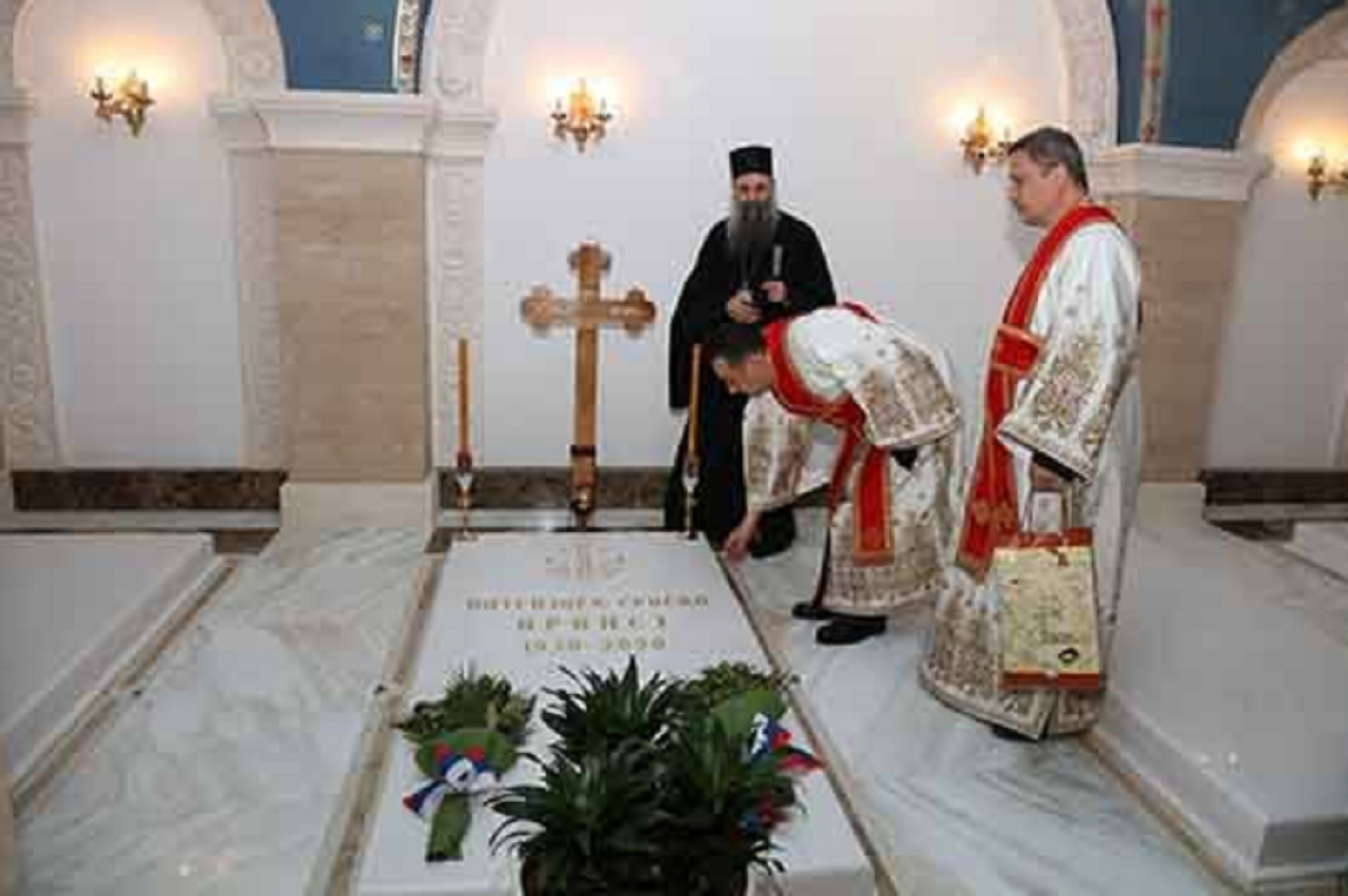 Porfirije obišao grob Irineja