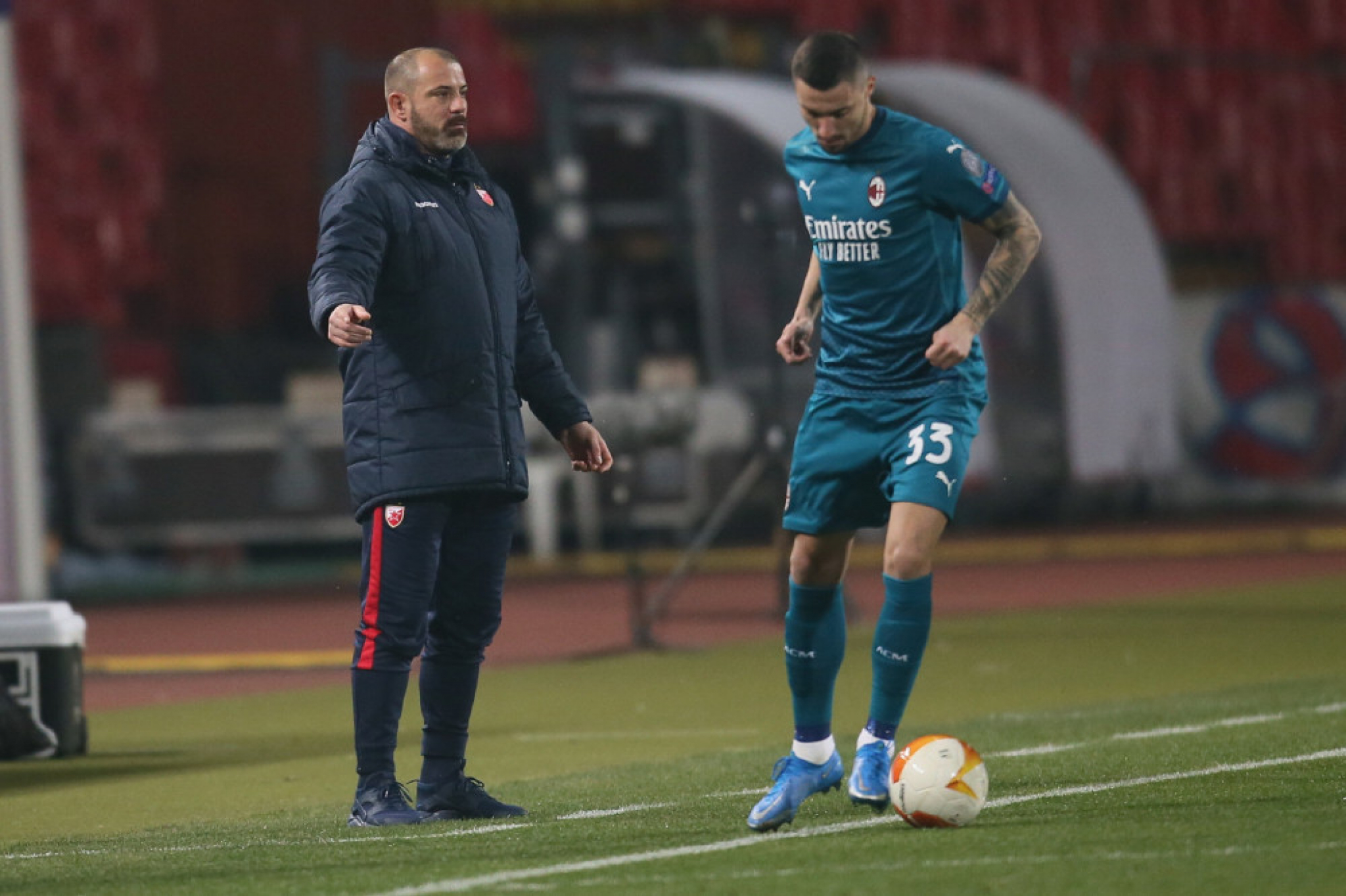 FK Crvena zvezda, FK Milan