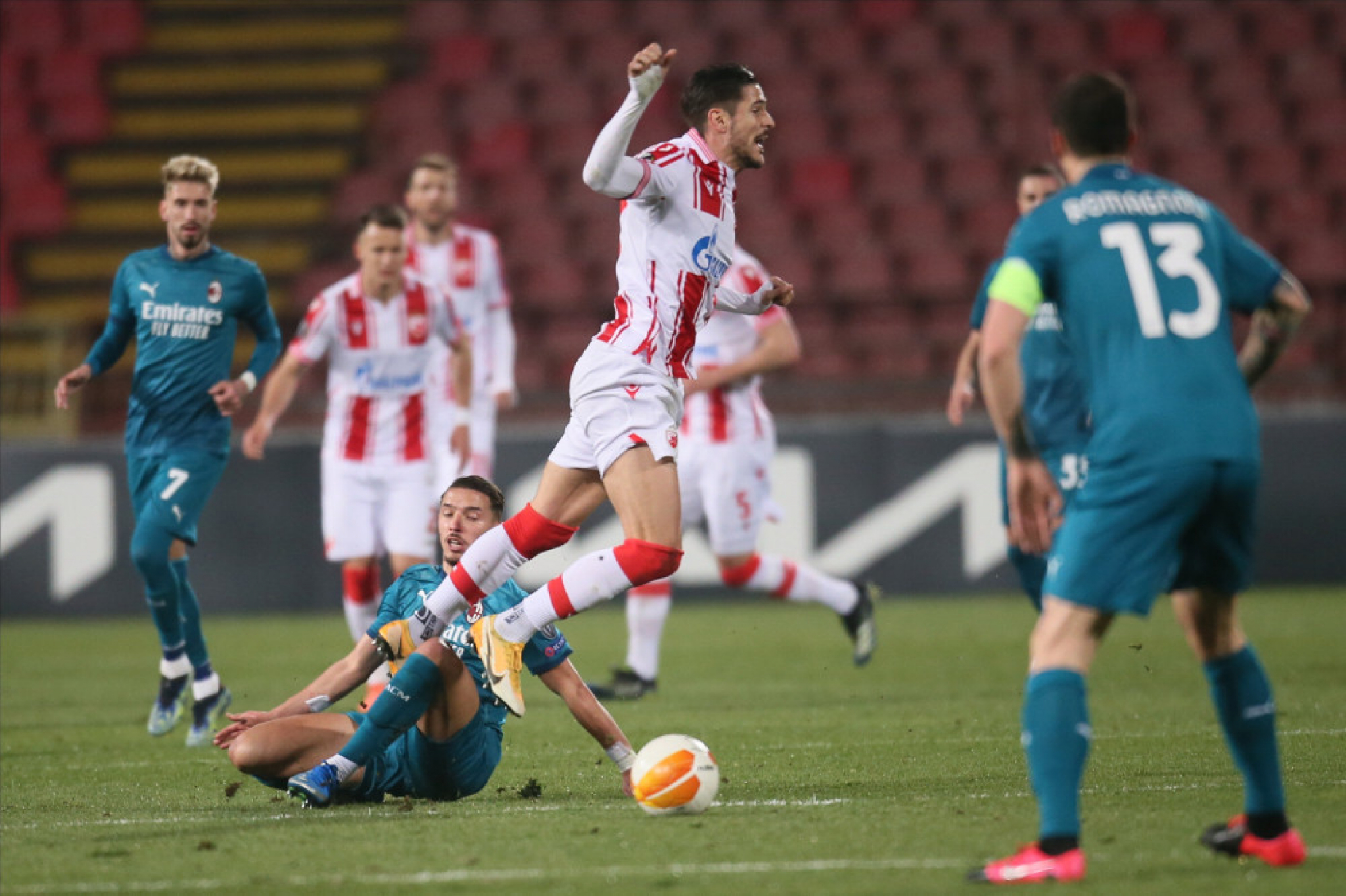 FK Crvena zvezda, FK Milan