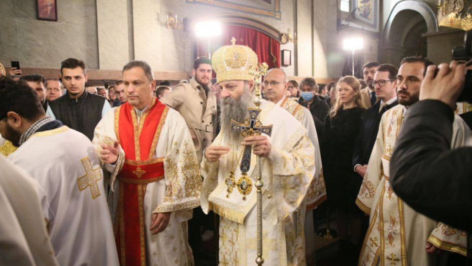 Ustoličenje patrijarha Porfirija 