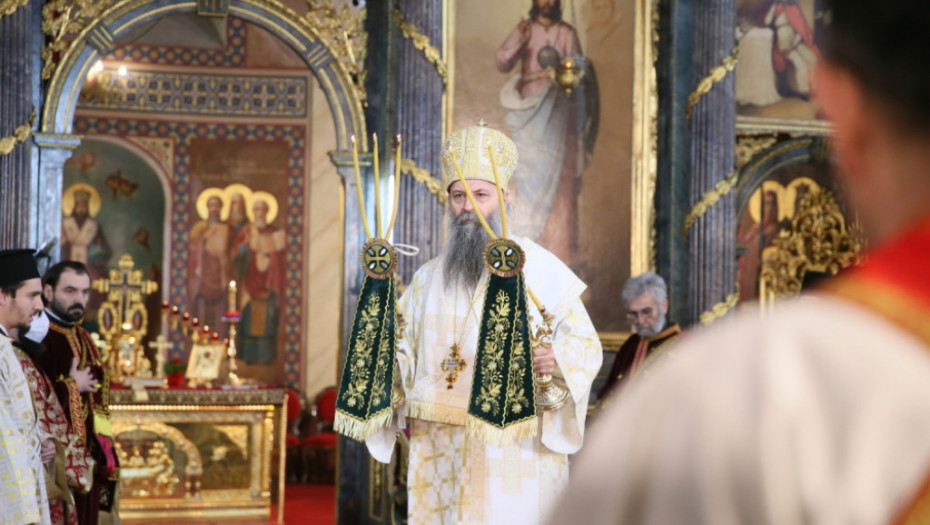 Ustoličenje patrijarha Porfirija 