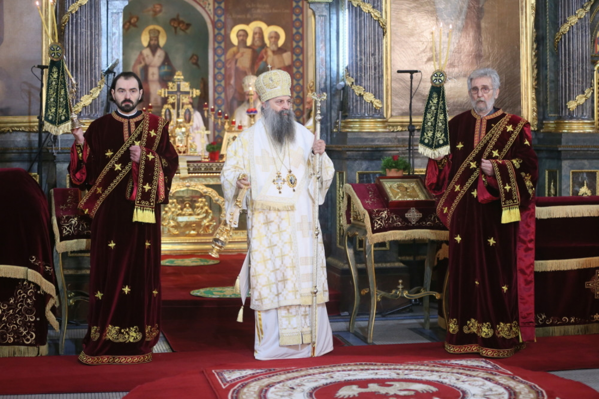 Ustoličenje patrijarha Porfirija 