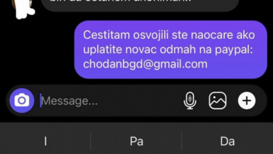 Čodina licitacija za naočare Teodore Džehverović
