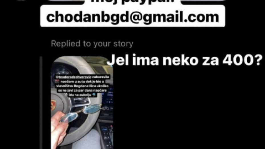 Čodina licitacija za naočare Teodore Džehverović