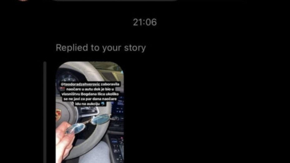 Čodina licitacija za naočare Teodore Džehverović