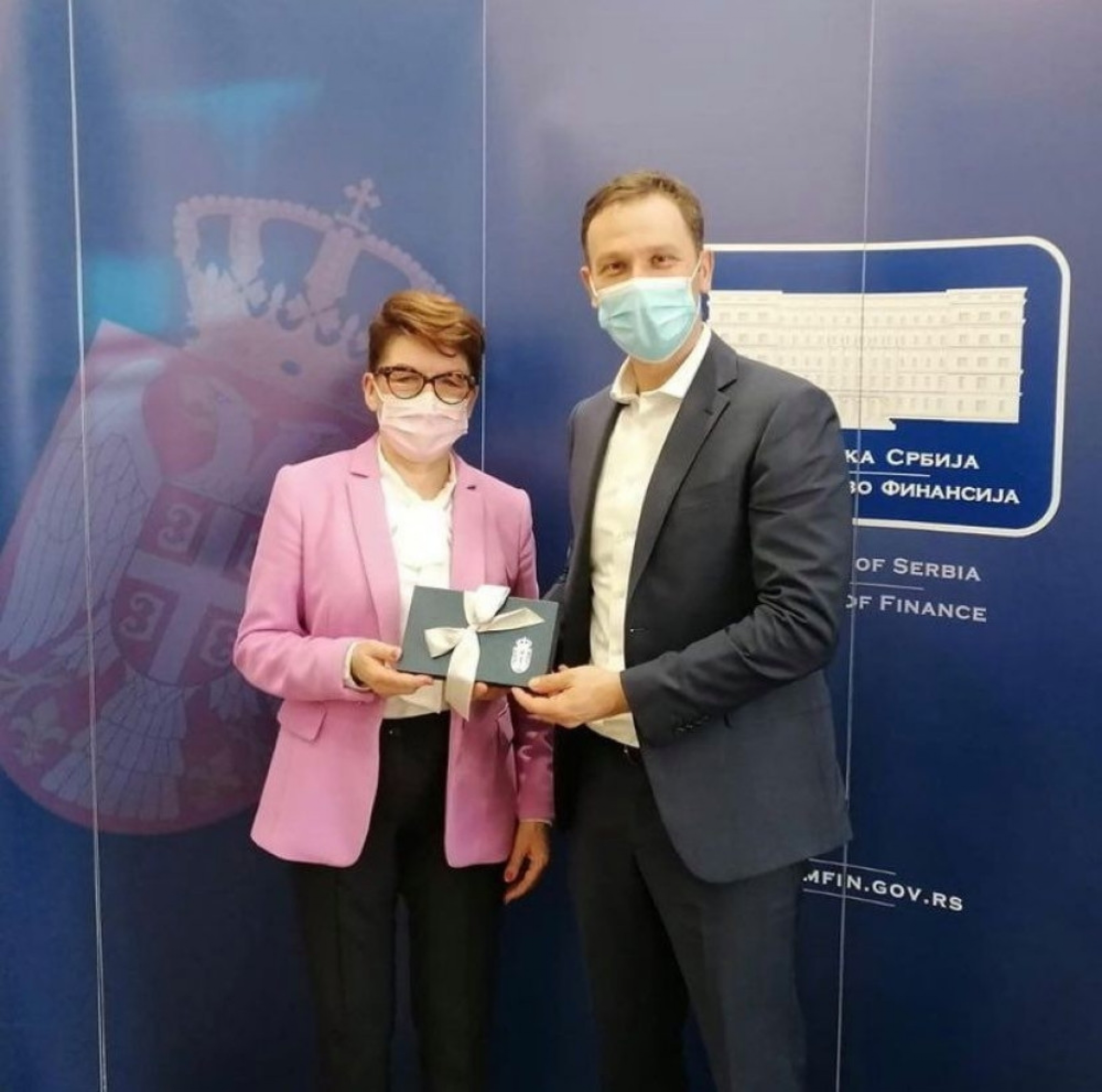 Sini&scaron;a Mali na sastanku sa Zorom Vidović