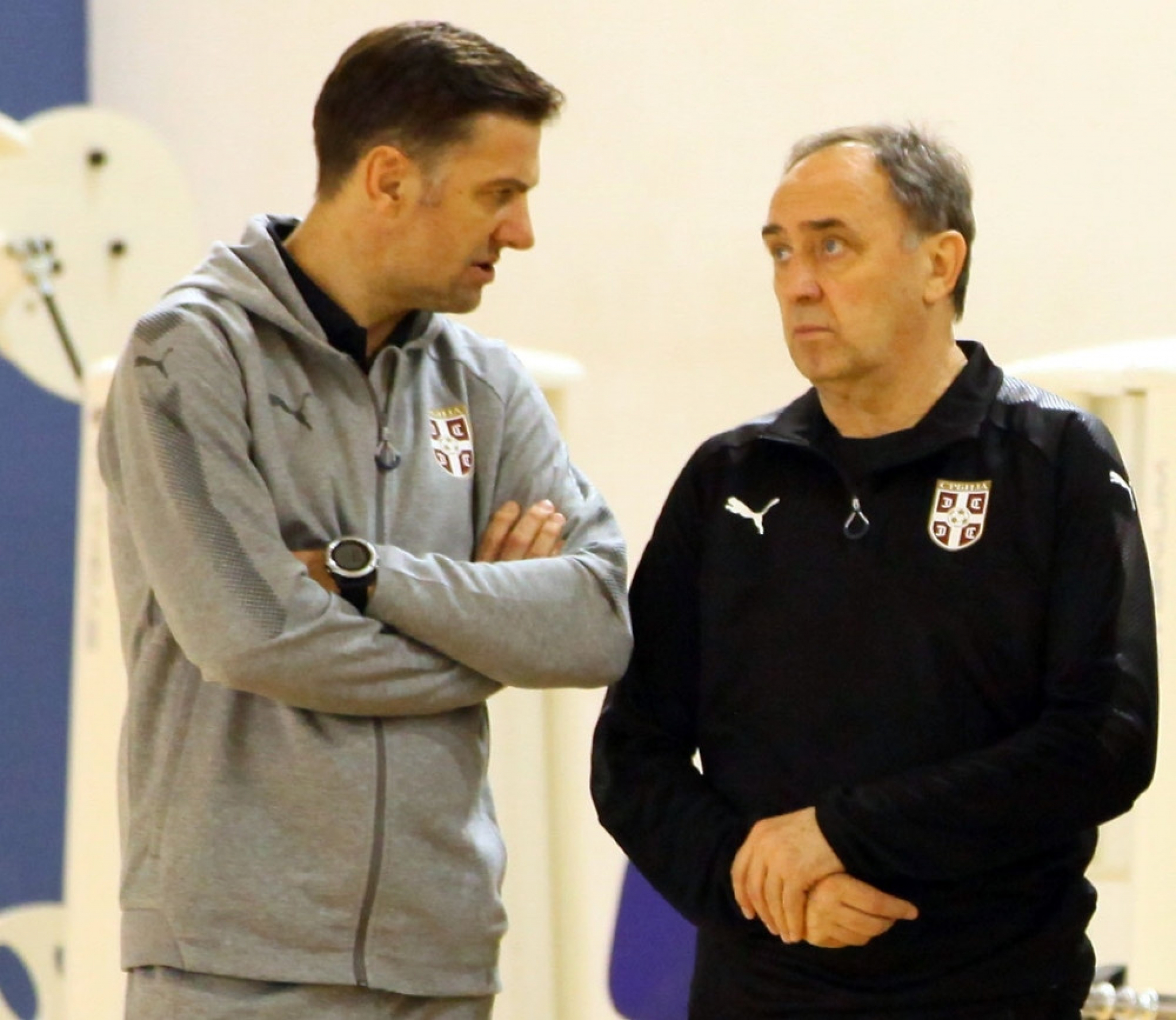 Mladen Krstajić i Slobodan Pavković