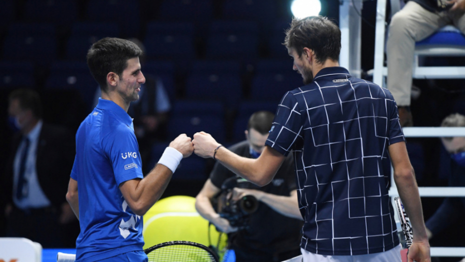 Novak Đoković Danil Medvev