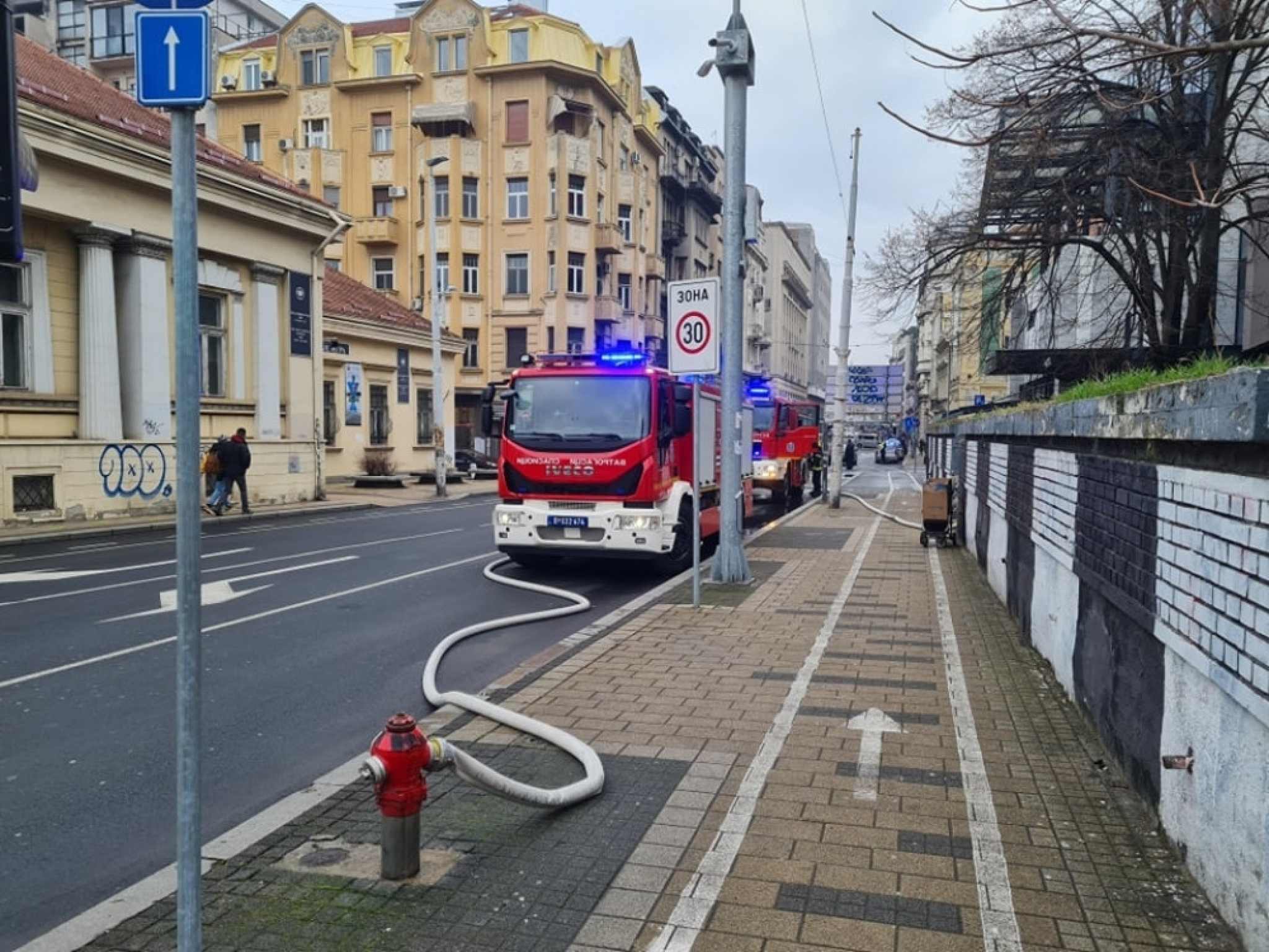 Požar u Uzun Mirkovoj