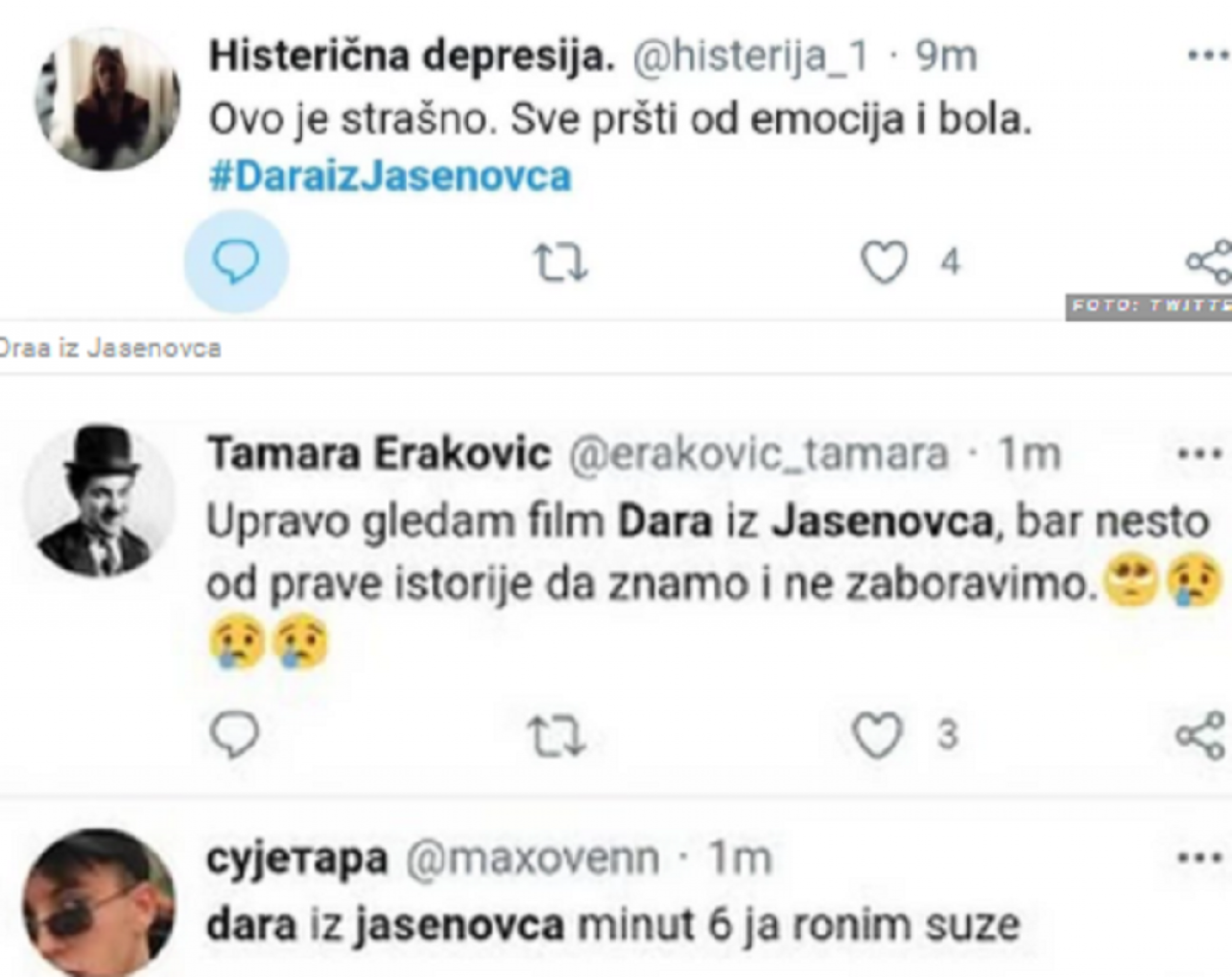 Dara iz Jasenovca utisci gledalaca