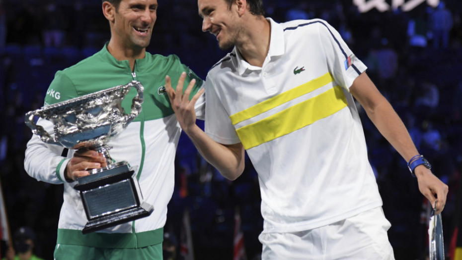 Novak Đoković - Danil Medvedev
