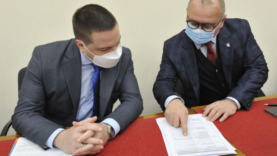 Goran Vesić i Branko Ružić