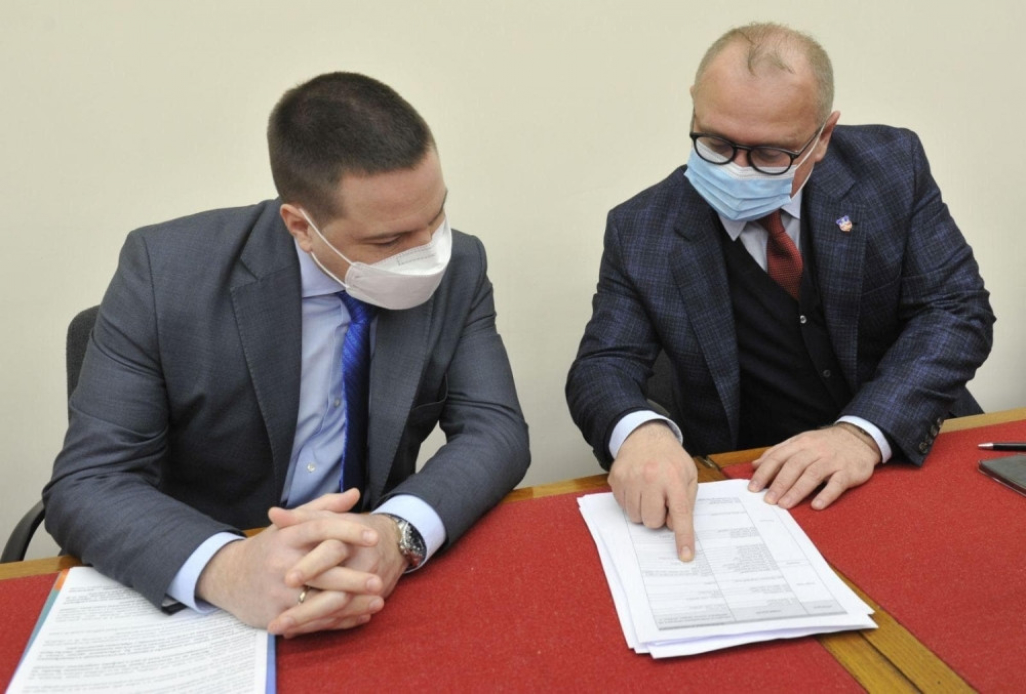 Goran Vesić i Branko Ružić