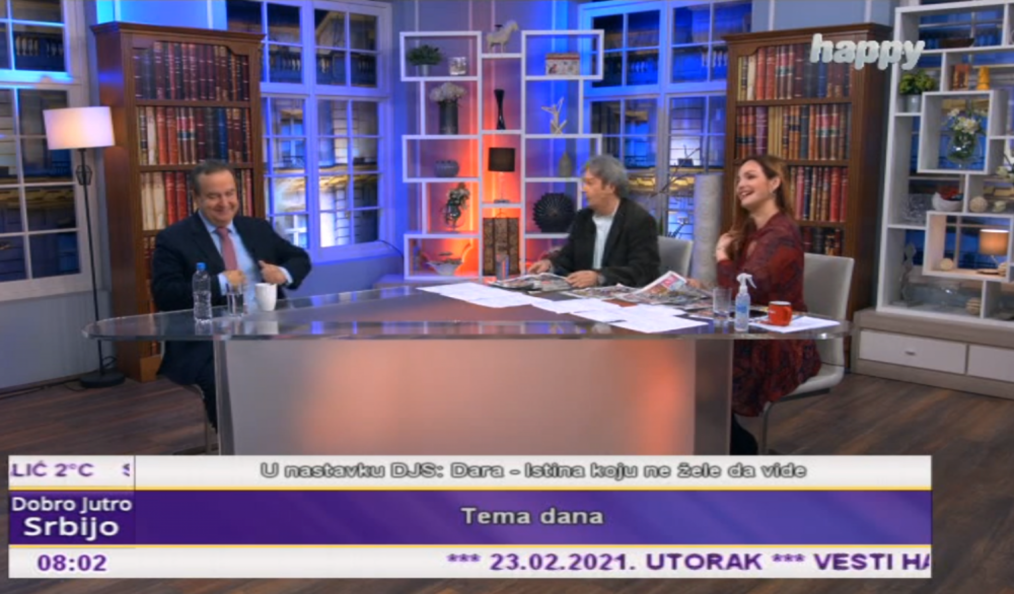 Ivica Dačić Milomir Marić jutarnji program