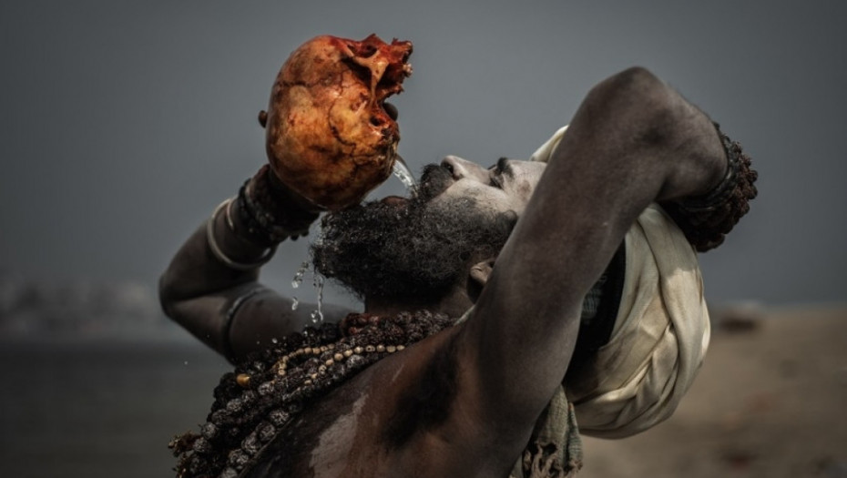 Agori, varanasi, indija, sekta