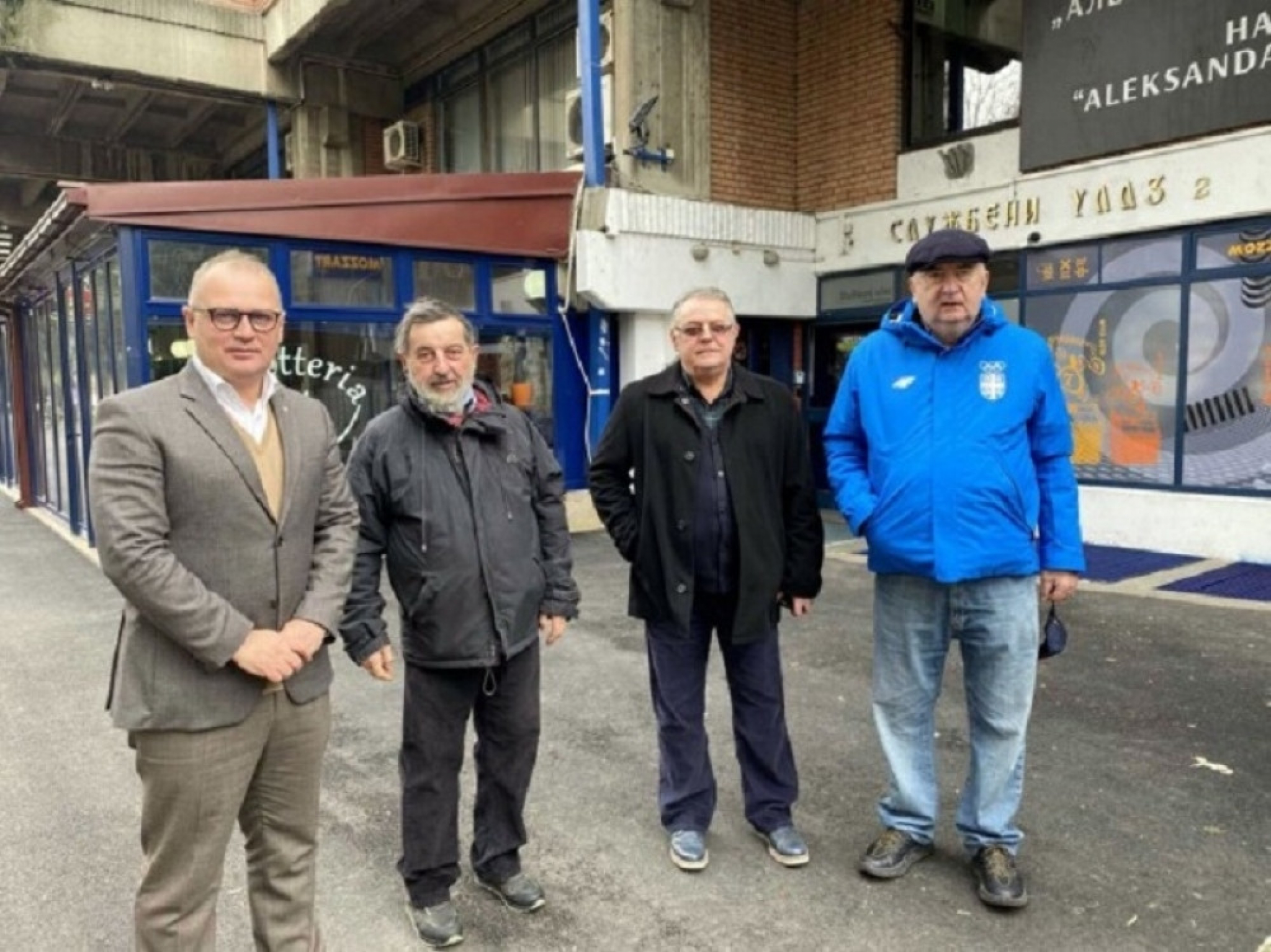 Goran Vesić, Neboj&scaron;a Čović, Božidar Maljković