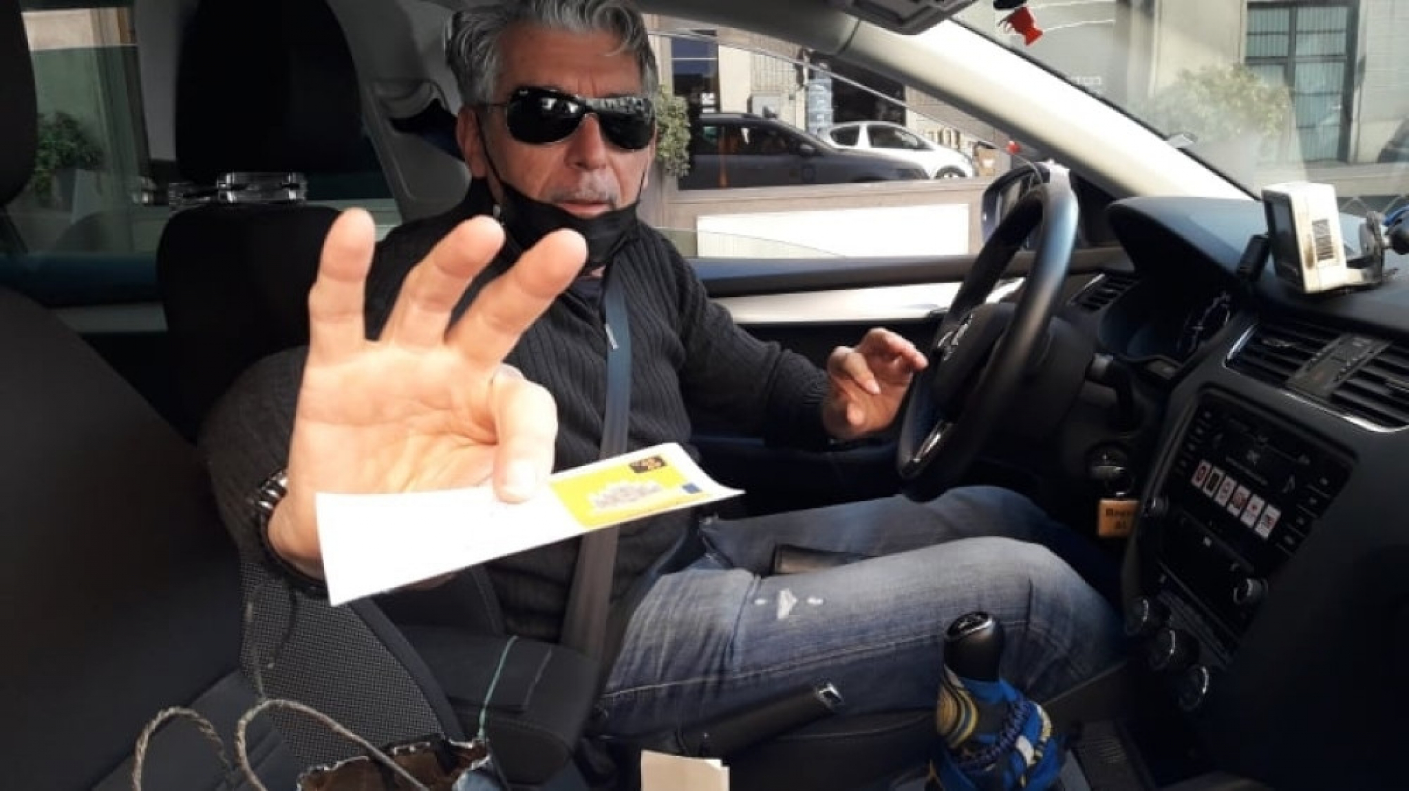 Taksista, navijač Intera