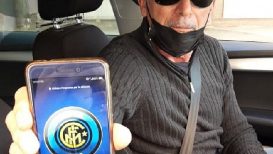 Taksista, navijač Intera