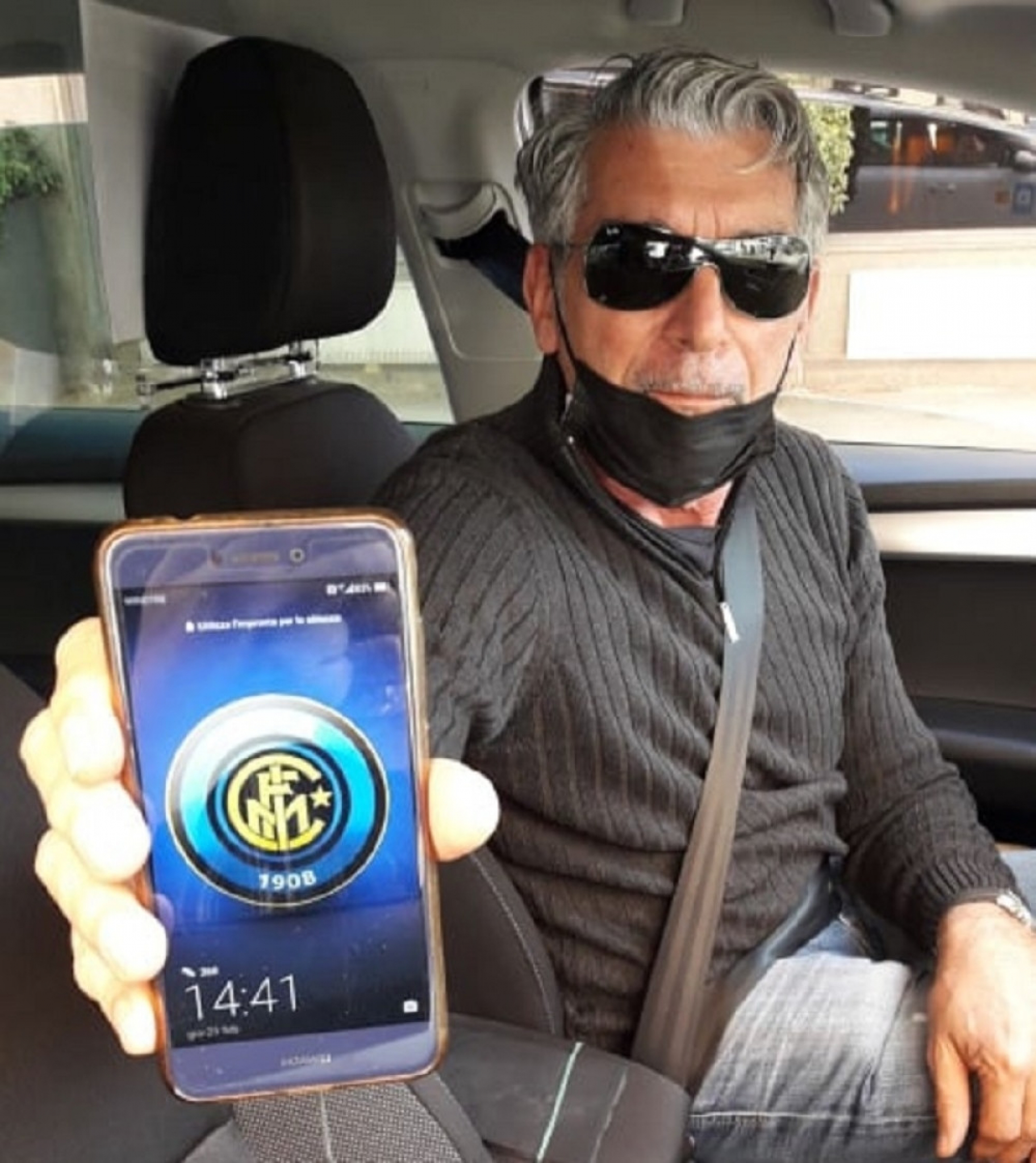 Taksista, navijač Intera