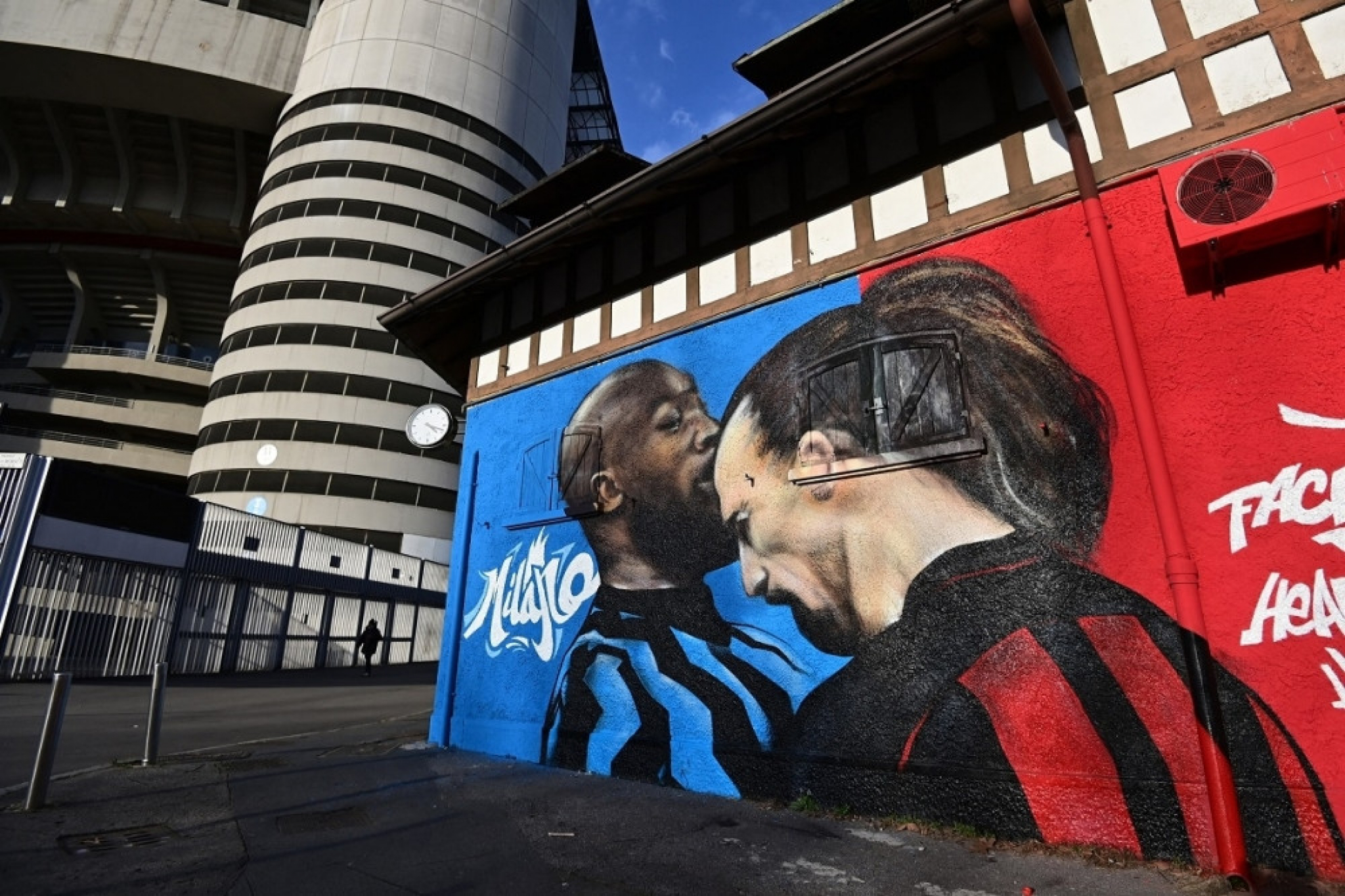Mural u Milanu: Ibrahimović i Lukaku