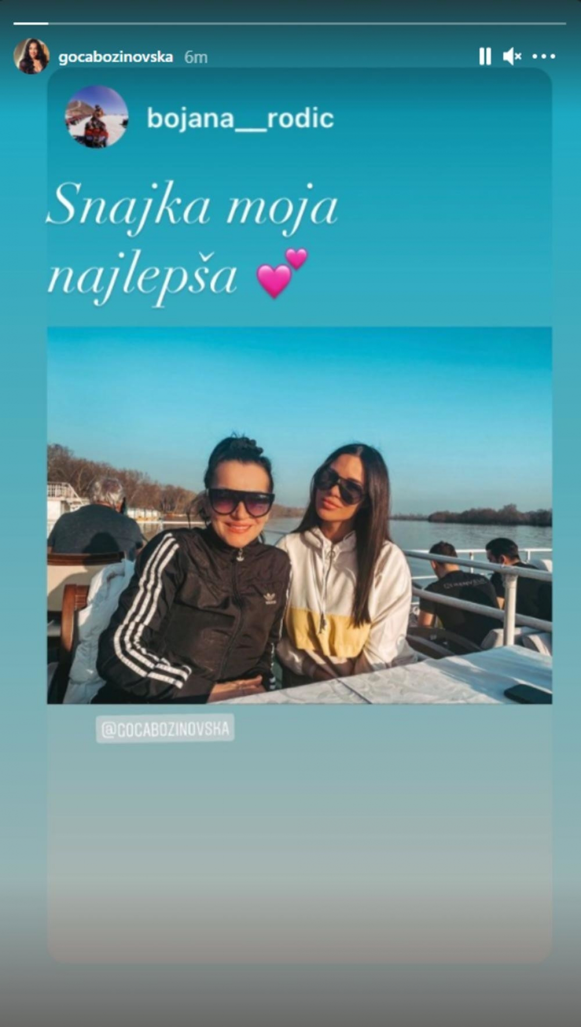 Goca Božinovska i Bojana Rodić