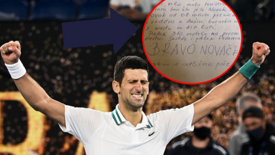 Novak Đoković i baka