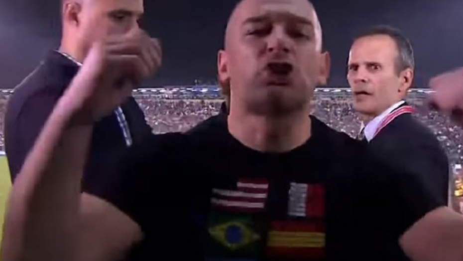 Incident sa utakmice Srbije i Albanije 